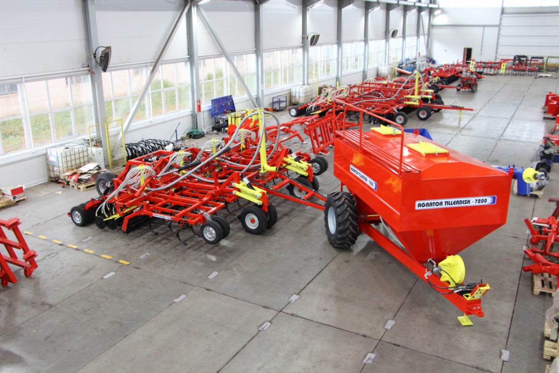 Новинка 2017 года - комбинированный посевной комплекс "Agrator Tillerdisk-7200" будет представлен на 19-й Агропромышленной выставке "Золотая осень-2017"